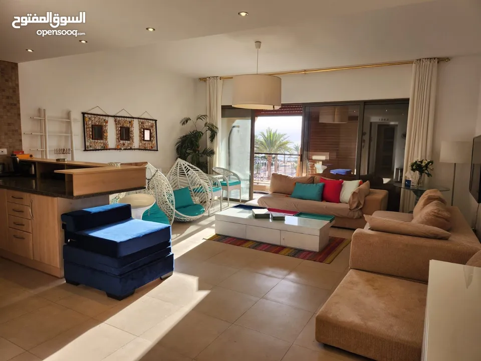 Talabay Apartments for rent  شقق تالابي العقبة للإيجار على البحر و البرك مباشرة