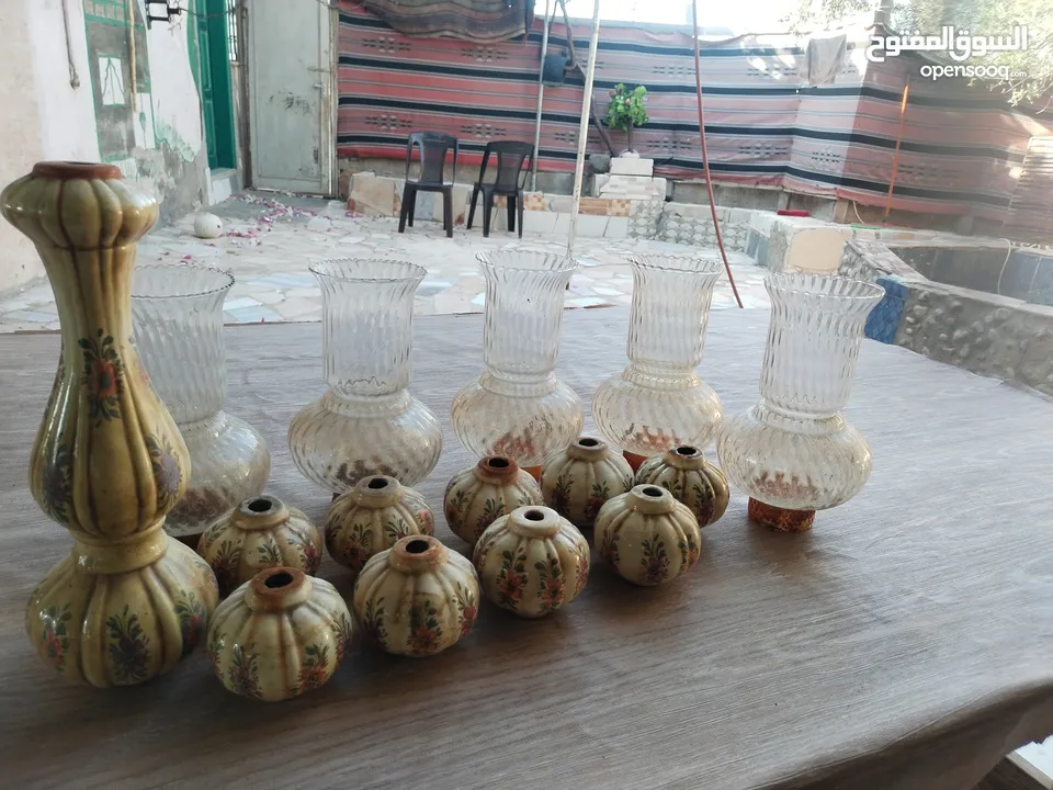 قطع ثريا بورسلان قديم