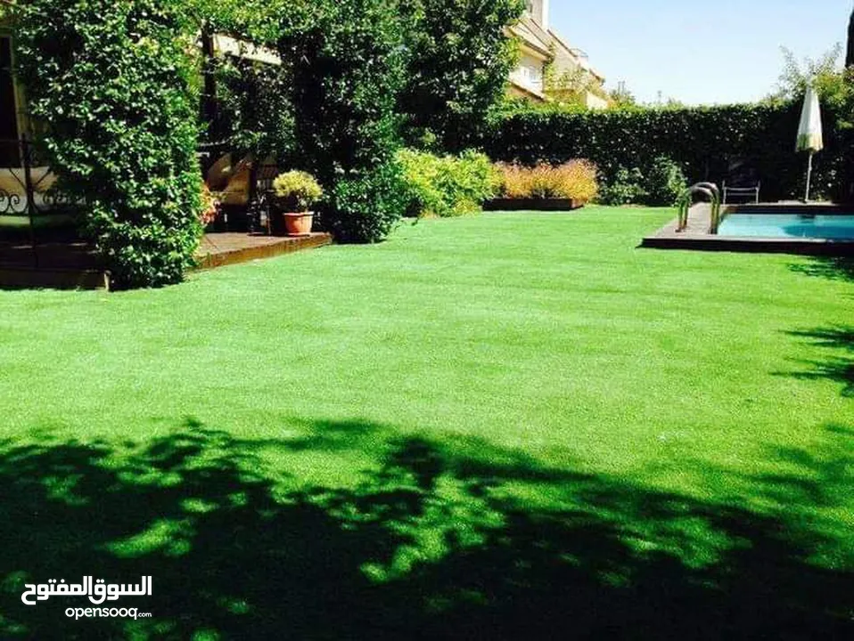 عشب صناعي واكسسوارات الملاعب