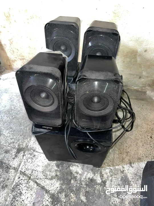 سماعات للبيع كامل الاسلاك والقطع معهم