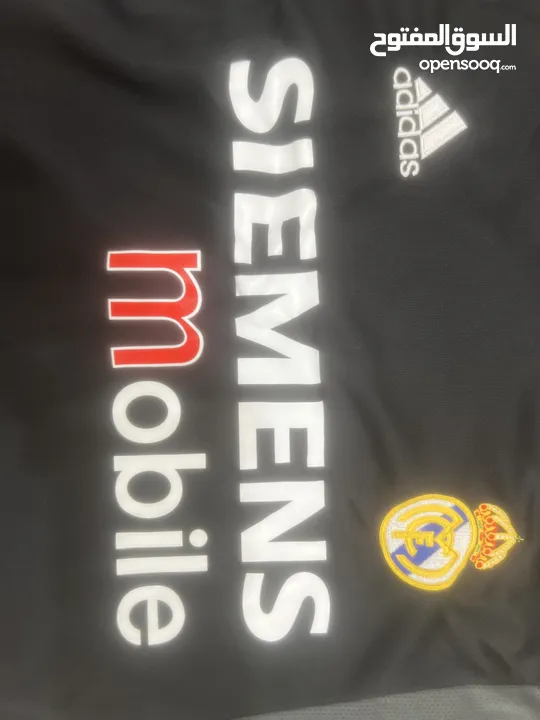 2003-2004 Real Madrid Black Zidane jersey