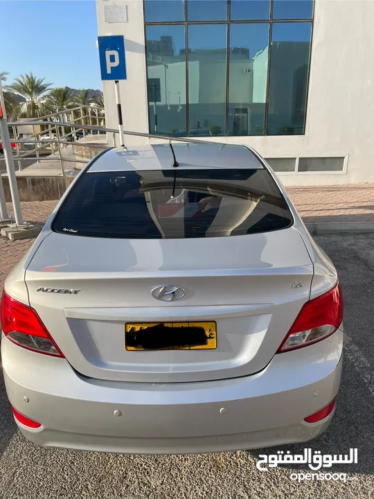 Hyundai Accent 2016 excellent condition