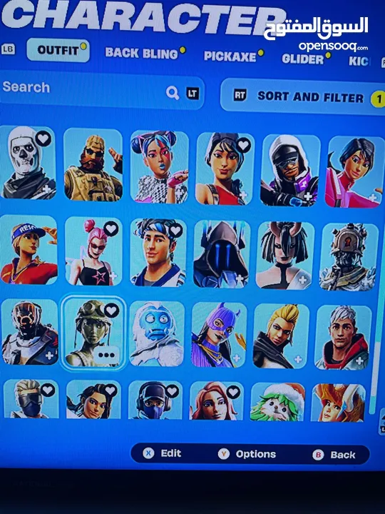 بيع حساب فورت ايكونك