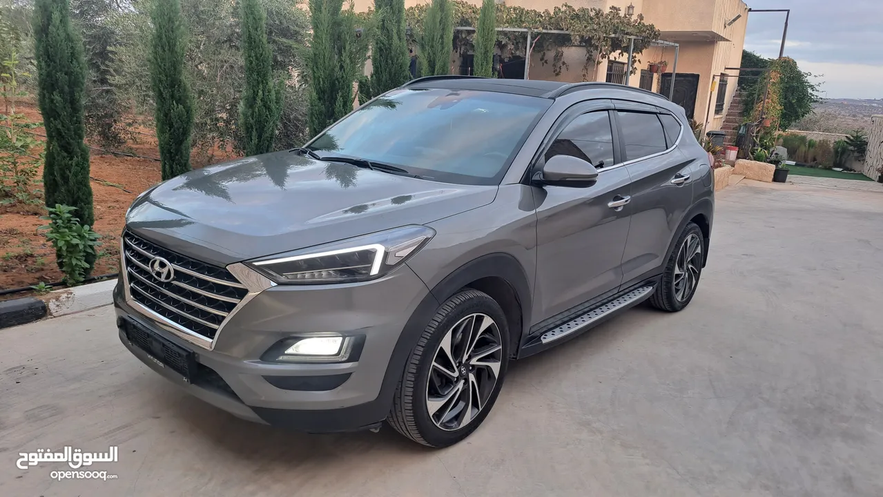 عرض مغري كاااش فقط جيب هونداي توسان مميز باللون والاضافات ركزز عالتفاصيل كامله والصور توسان 2020
