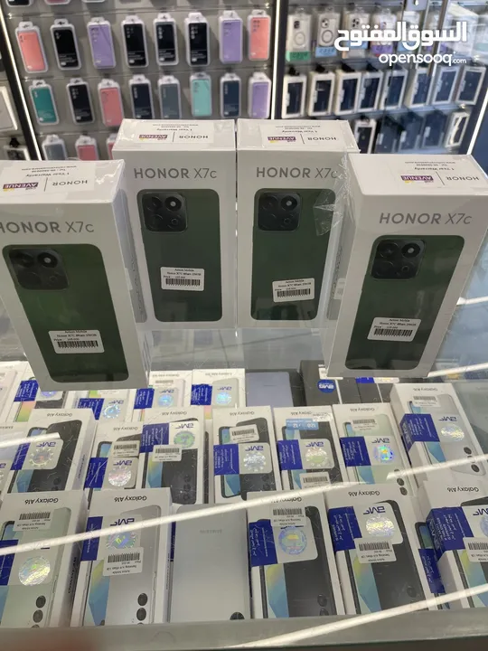 Honor X7c 8/256gb جديد مسكر بكرتونتو كفالة الوكيل