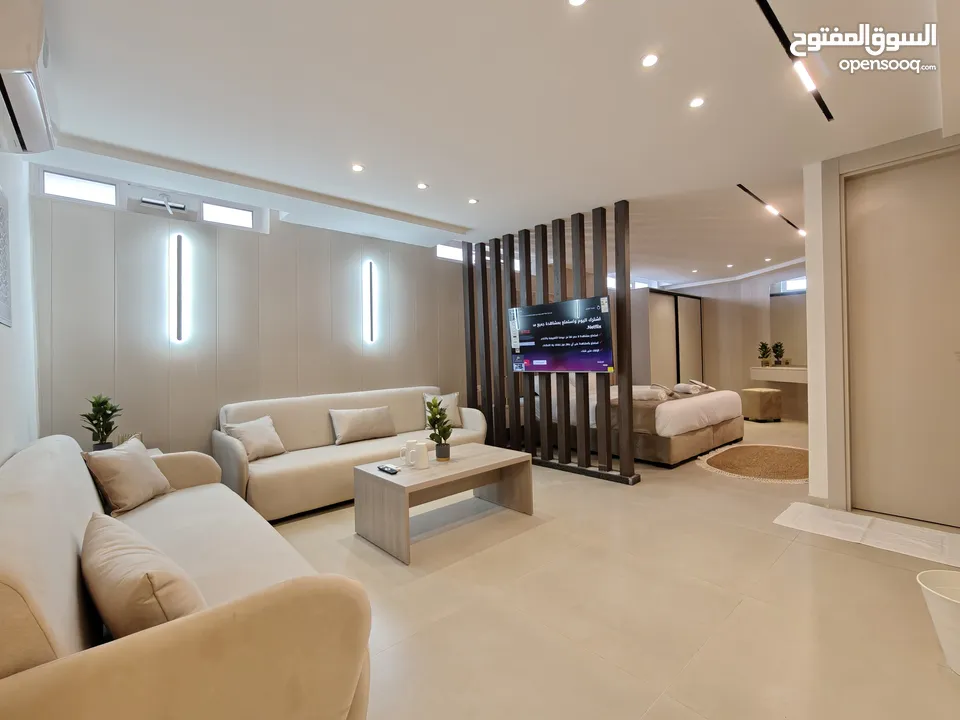 أجنحة فندقية للايجار للعائلات بموقع حيوي و مميز السابع