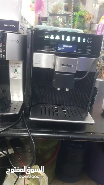 ماكينات صنع القهوة احترافية عالية مع مطحنة