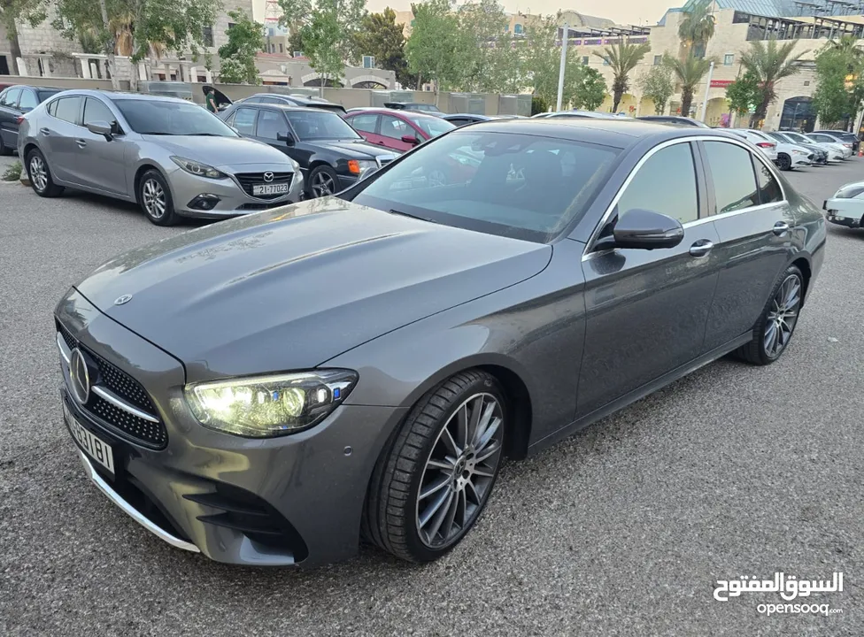 مرسيدس E350 2022 فل الفل أعلى صنف فحص كامل جمرك جديد