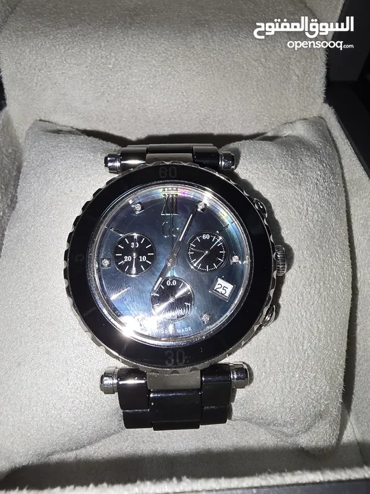 ساعة Gc Diamond Chronograph نسائية، By Guess، سويسرية، Swiss made