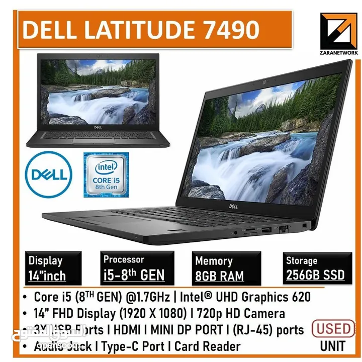 Dell Latitude 3500 Intel Core i5-8650U جيجا DDR4 - 256 جيجا SSD - 14 بوصة FHD - الجيل الثامن