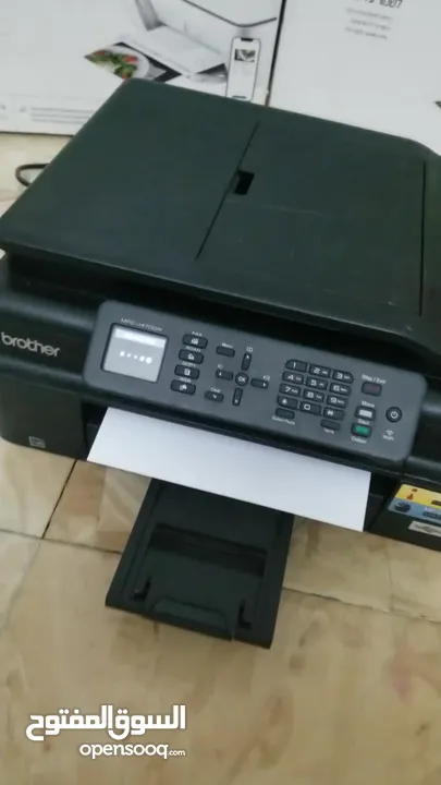طابعة Brother  للصور مع سكانر فقط 150 شيقل !!
