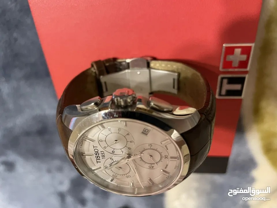 ساعة تيسو TISSOT بحالة ممتازة