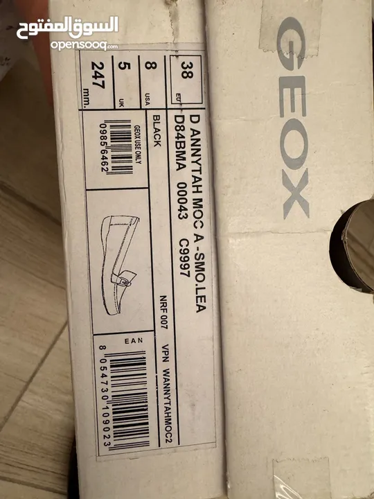 شوز ستاتي- نوع جيوكس اصلي Geox .. جديد غير ملبوس ؛ بكرتونته مقاس 38