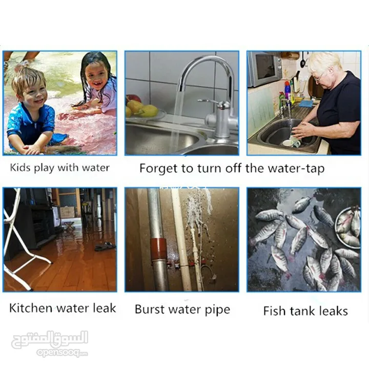 Water Leakage Alarm Leak Sensor Overflow