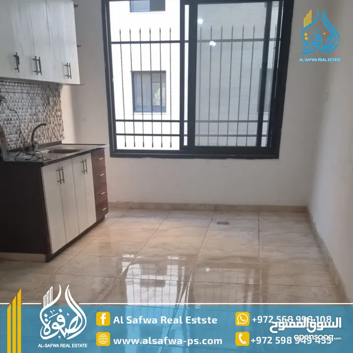 استديو مكون من غرفتين للايجار غير مفروش بتونيا