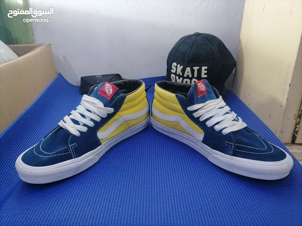 original from America bold steps   sale vans sk8-mid اصلي غير قابل   التفاوض  stylish
