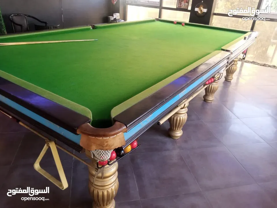 تركيب و تنجيد كافة طاولات بلياردو وسنوكر