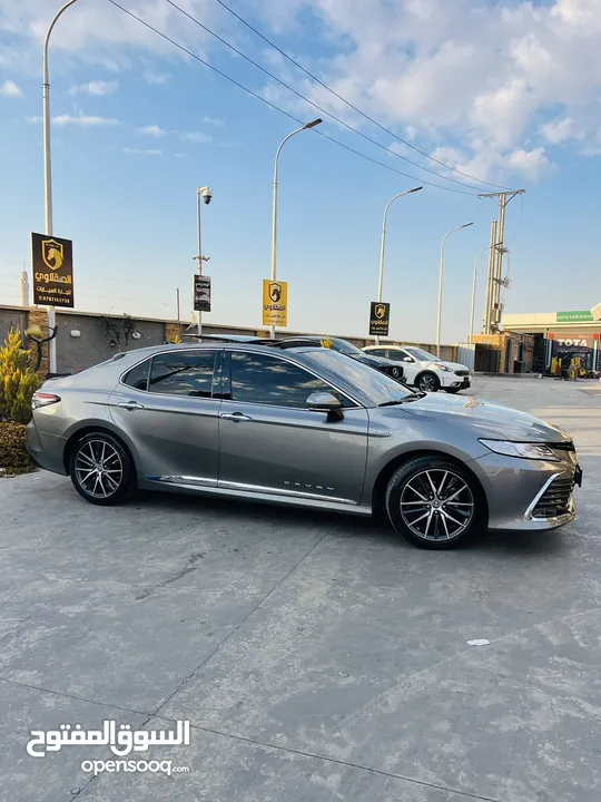 لمتد بنوراما وارد الشركه اعلى صنف . Toyota Camry GLE Hybrid2021.ركز ع الون الفخم