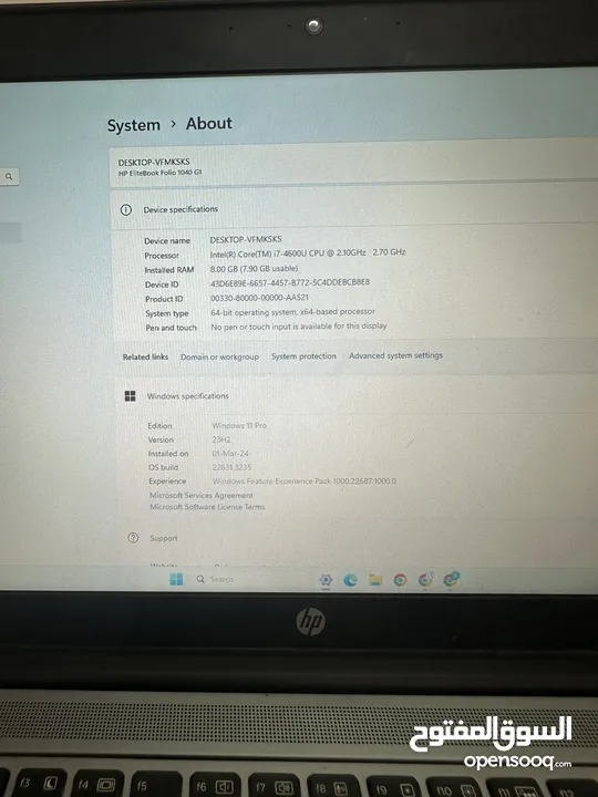 Hp Elitebook 1040 special edition  Intel Corei, Windows 11 pro