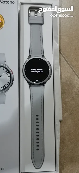 Samsung galaxy watch 6 classic sliver 47mm Lte, Bluetooth, Wifi, GPS