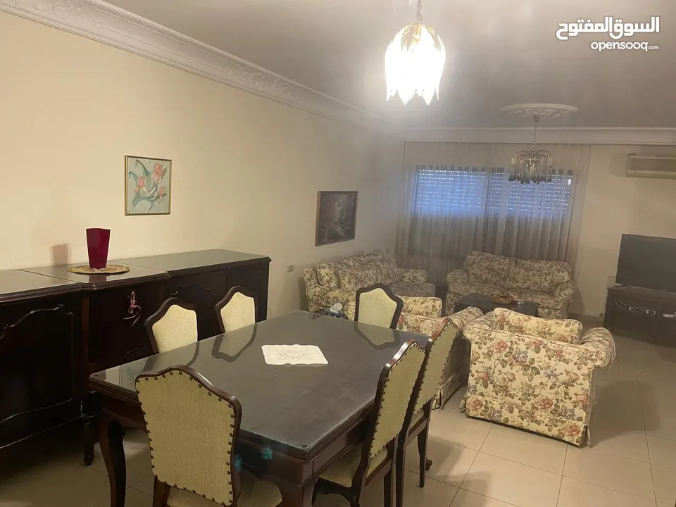 شقة مفروشة للإيجار في الشميساني - ref : 14636