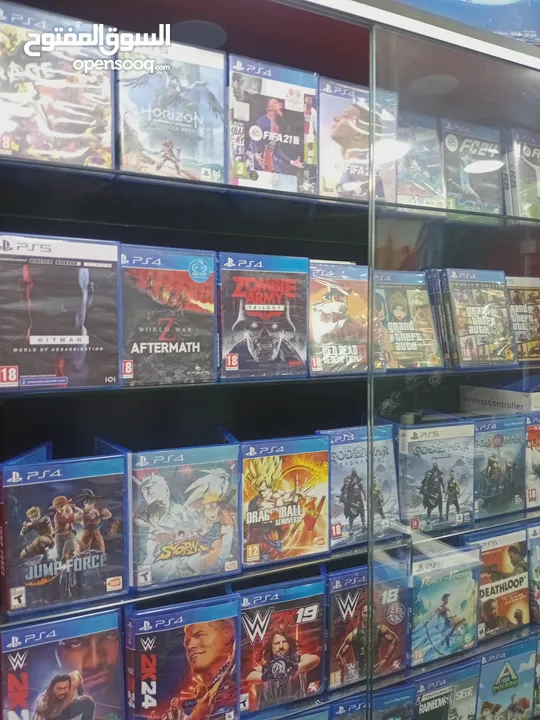 سيديات بلايستيشن فور  و فايف PS4 &PS5 CD.S