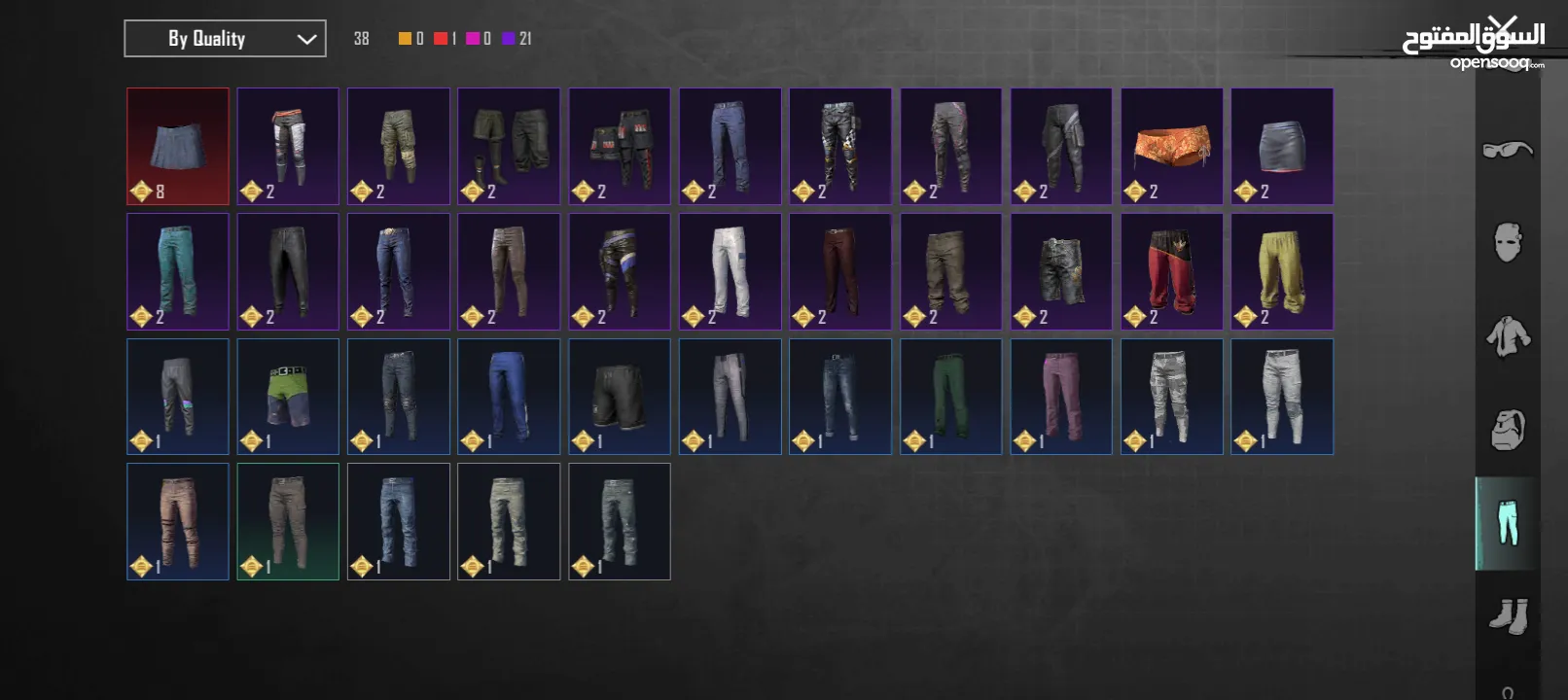 451 uc account for sale with upgradeable clothes and weapon