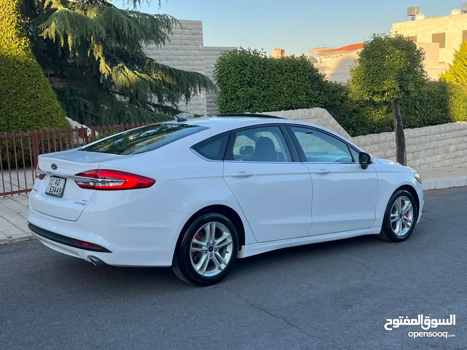 Ford Fusion 2018 (SE / Sport ) فل كامل فحص كامل استخدام شخصي بحال الوكالة