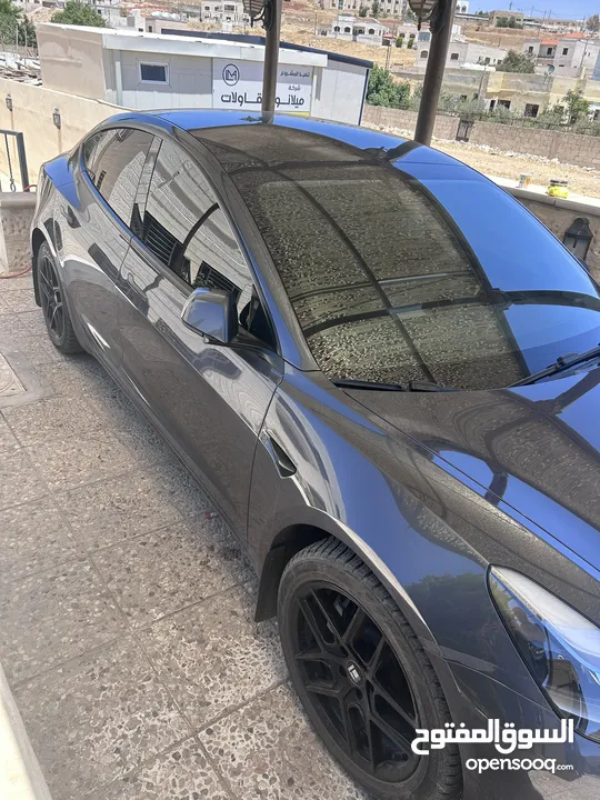 تيسلا3 موديل2023 فحص 4جيد لون فيراني مميز