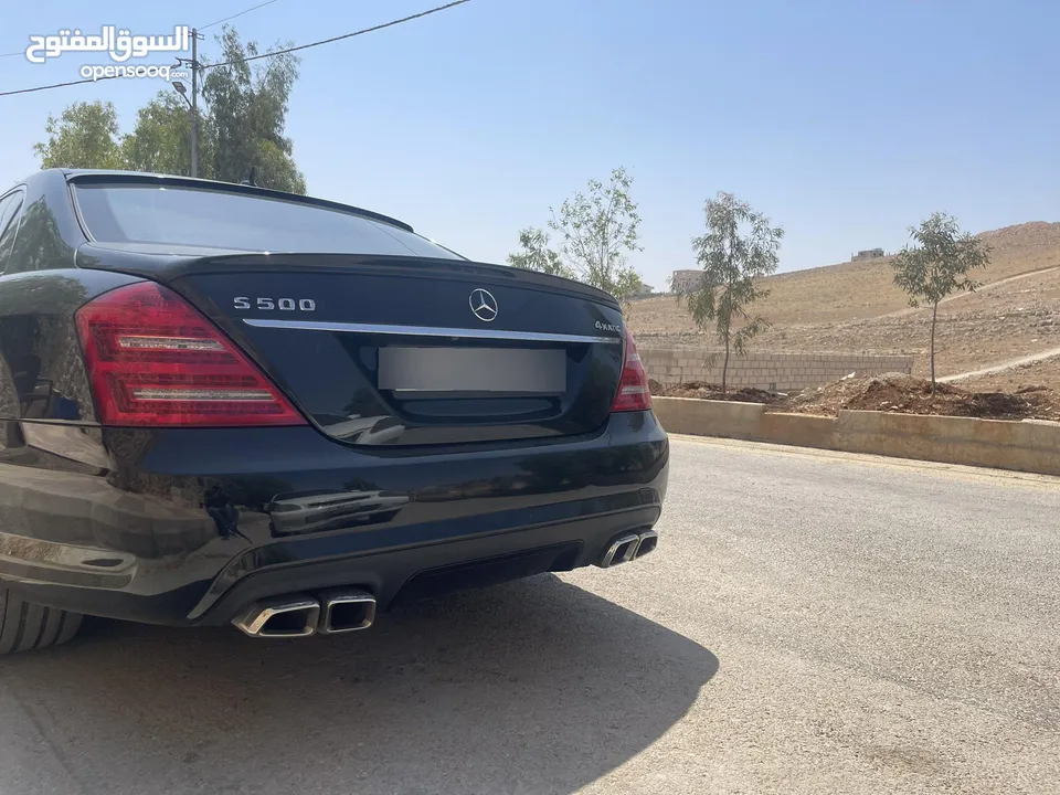 مرسيديس s-550 فل اضافات عدا بانوراما