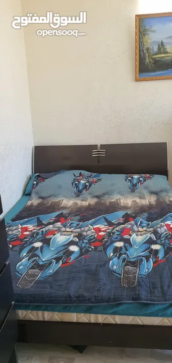 تخت كوين سايز مع فرشة