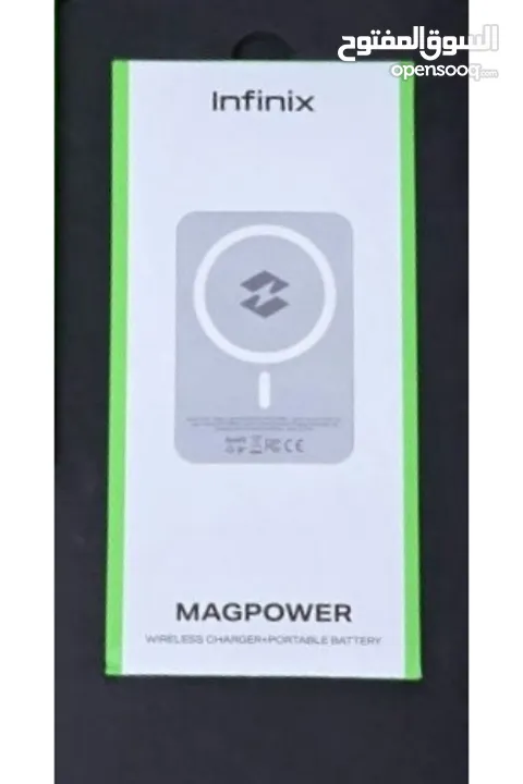 Infinix note 40 pro 16 Ram/ 256 g + magpower  يتوفر اللونين الأخضر و الذهبي