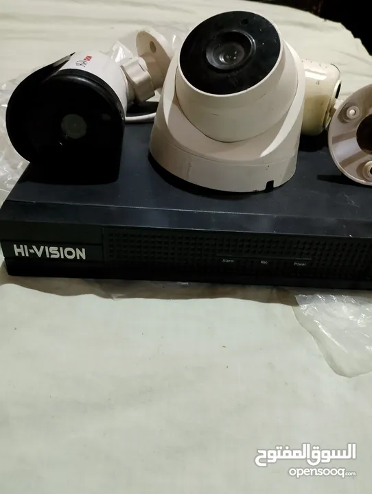 سيستم كاميرات مراقبه  Dvr هارد 500 توشيبا