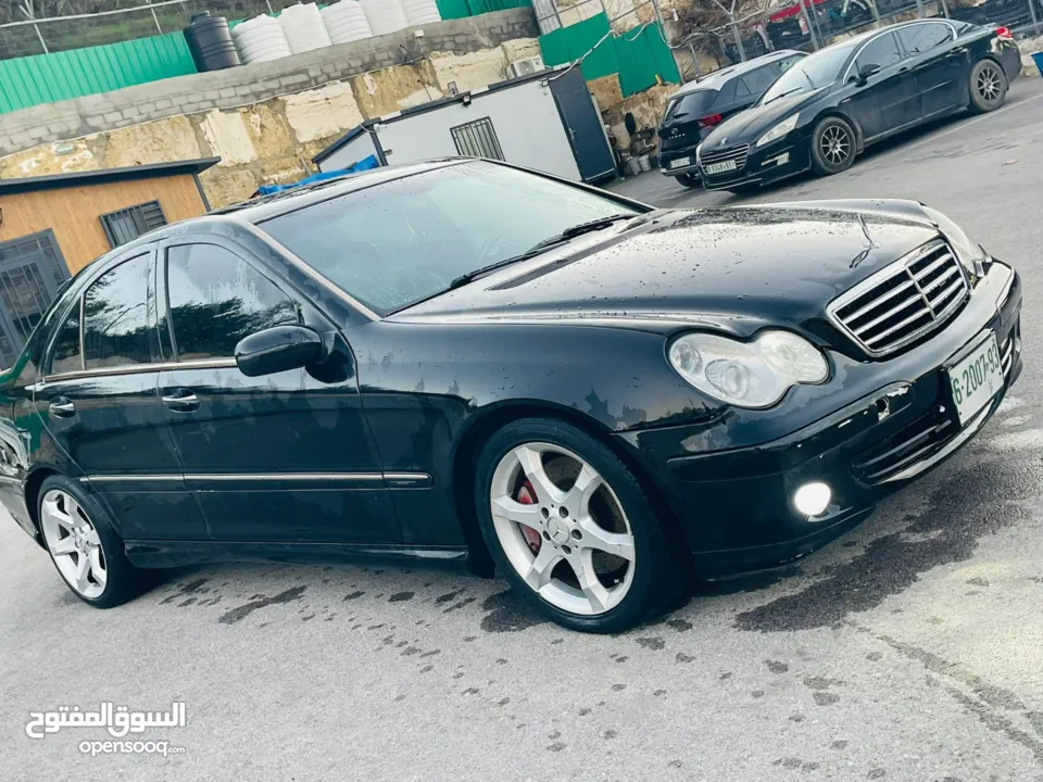مرسيدس c230 ستة 6 سلندر