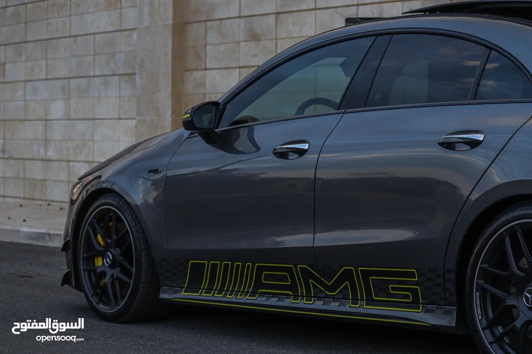 2022 Mercedes Amg Cla45s Clean title  excellent condition ( عقد صيانة بلوكالة)