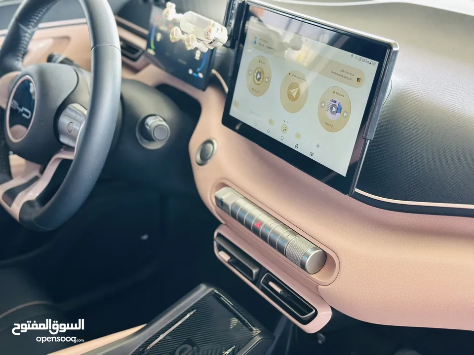 بي واي دي سيجال 405 البطاريه الكبيره 2023 flying لون بيج ممشى قليل 20 الف KM فحص كامل بدون ملاحظات