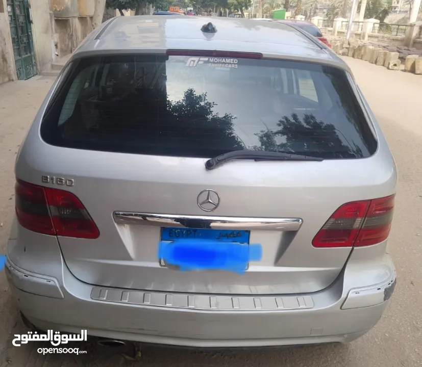 مرسيدس b160فبريكه اتوماتك1500cc دواخل وسقف وشنطه رخصه سنتين ونص مرور الشرطه لا تحتاج اي مصاريف 2010