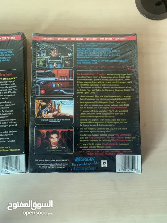 ‏ Vintage IBM Computer Games from 1995: Wing Commander Series - Rare Collectibles