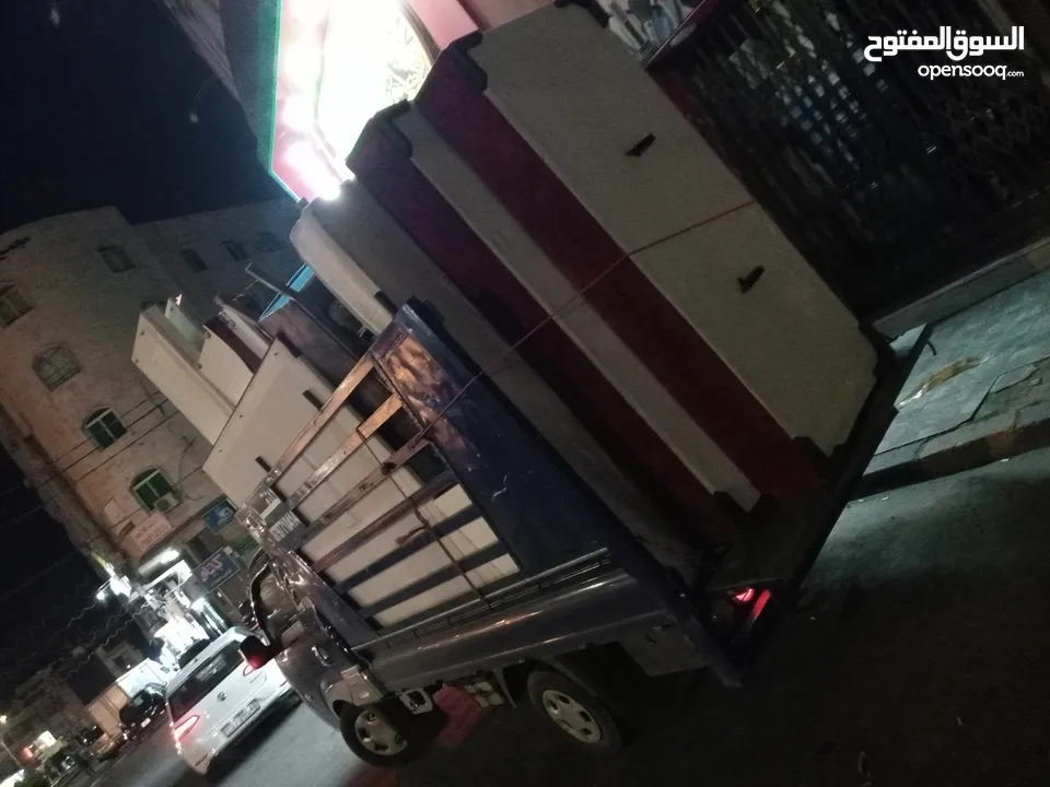 بكم للنقل داخل وخارج عمان وجميع المحافظات لنقل الاثاث والبضائع وجميع ما يلزم نقله خدمه 24 ساعه