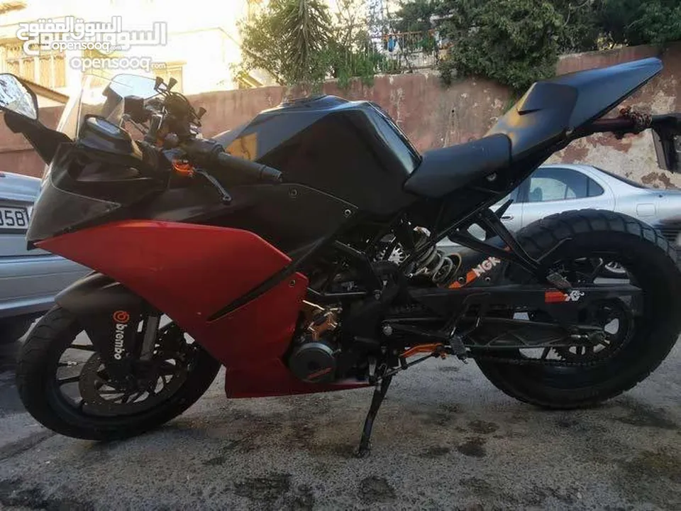 KTM RC 390 بسعر محروق