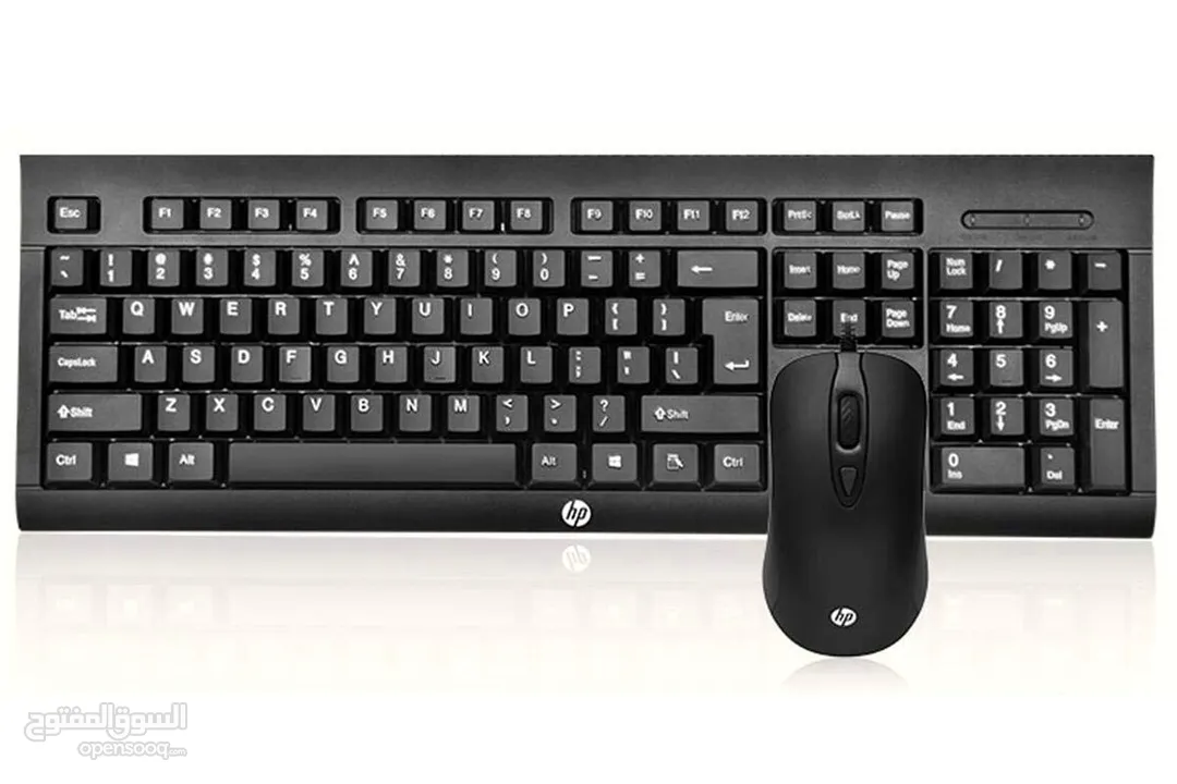 hp gaming keyboard and mouse km100 كيبورد وماوس جيمنج أتش بي