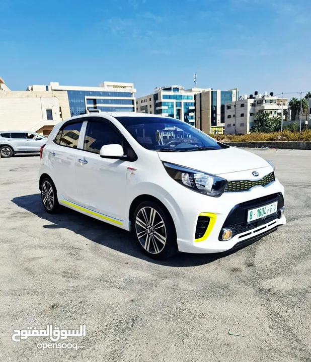 كيا بيكانتو 2020 GT line دهان الشركة  فل اضافات