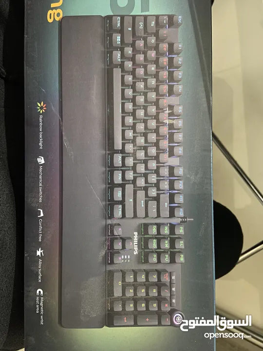 Gaming Keyboard Philips “Mechanical” كيبورد جيمنج