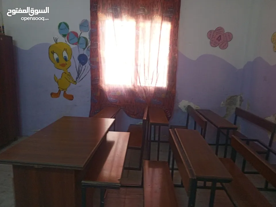 مدرسة خاصة للبيع في محافظة الزرقاء بلدية الرصيفة مقابل بلدية الرصيفة بجانب الندى مول اول طلوع الجبل