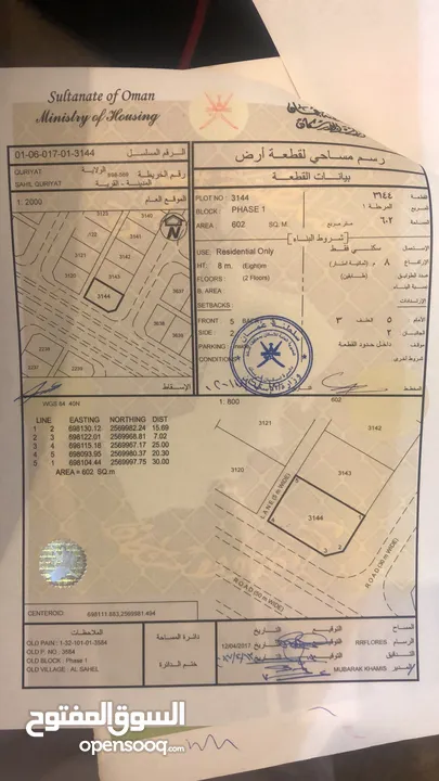 تم التخفيض ركز على الموقع.. قريات الساحل م/1 سكنية كووونر امام شارع رئيسي تعال وبني ..،