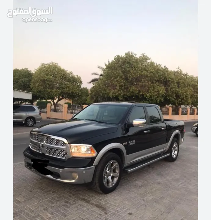 بكم دودج رام 2015 فل الفل ما عدا الفتحة فايرويل