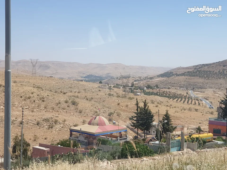 خمس دونمات في بيرين على شارعين بسعر مغري لفيلا او مزرعة