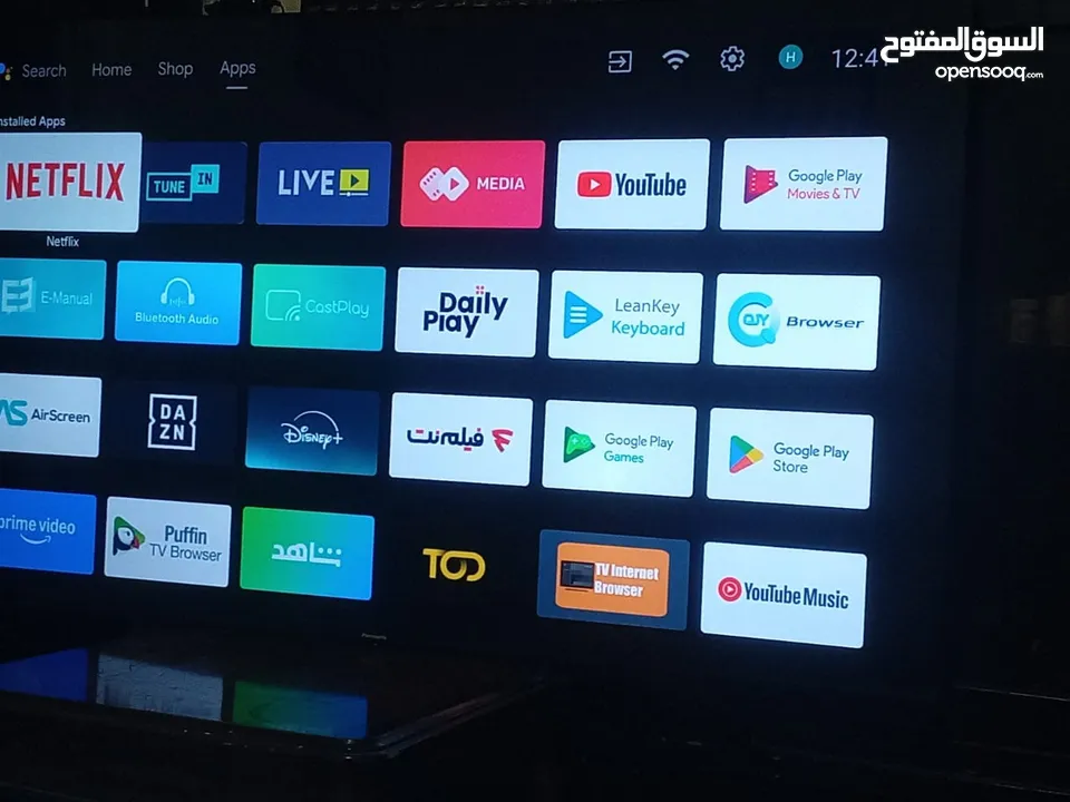 شاشة باناسونيك 65 بوصة 4k فل سمارت