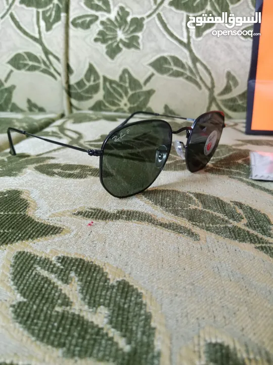 نظارة ريبان  بلاك اديشن  جلال ابو مويس ريبان اصلية RAY BAN Black Hexagonal 54 mm Polarized من معرض