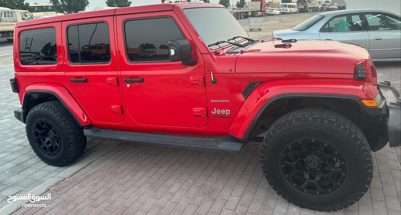 Jeep wrangler sahara jl 2018 for sale